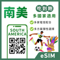 南美eSIM｜巴西等多地｜吃到飽方案｜1-30天方案