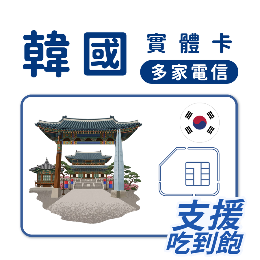 韓國｜LG,SKT電信｜吃到飽方案｜多方案選擇｜1-30天方案